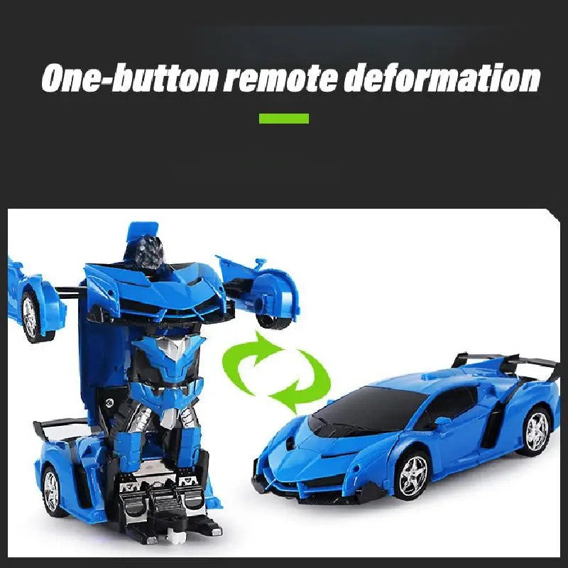 Transform Your Playtime with the One Click Deformation Remote Control Car - Fun and Interactive!