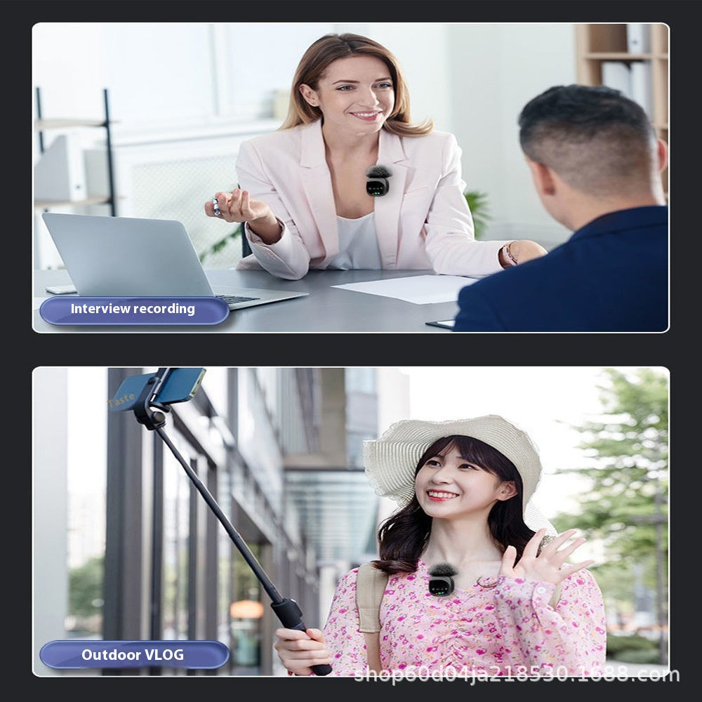 Wireless Microphone Bluetooth Accompaniment Comes with Reverb