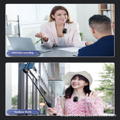 Wireless Microphone Bluetooth Accompaniment Comes with Reverb