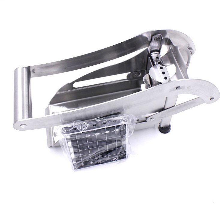Kitchen Gadgets 2 Blades Potato Cutter Chopper Stainless French Fries Slicer for Kitchen Cortador De Vegetales Home Kitchen Tool