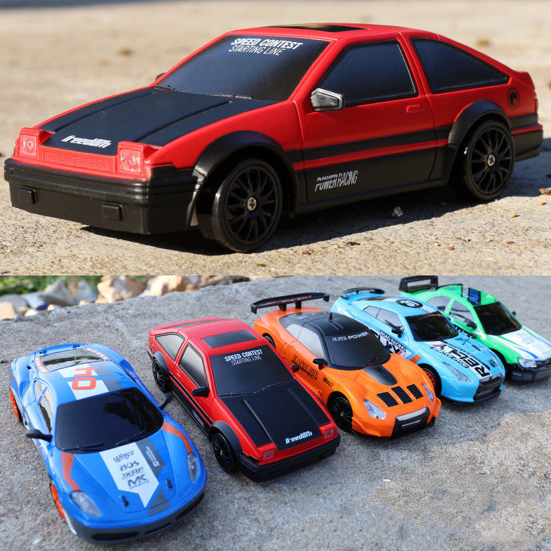 Experience Thrilling High-Speed Drifting with the 2.4G 4WD RC Drift Car - Perfect Gift for Kids!