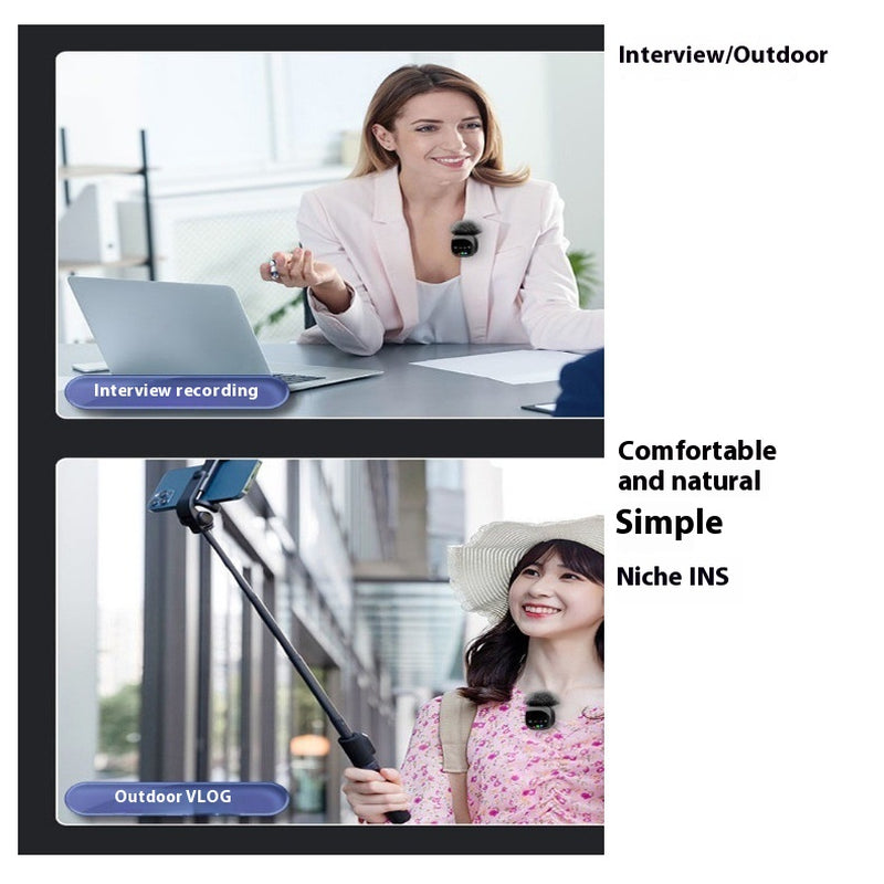 Wireless Microphone Bluetooth Accompaniment Comes with Reverb