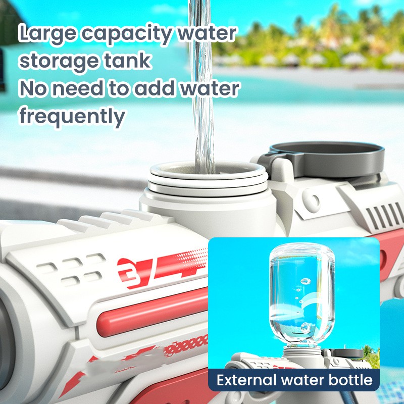 Ultimate Summer Water Gun - High-Tech Automatic Soaker for Kids & Adults - Perfect for Pool, Beach, and Outdoor Fun!