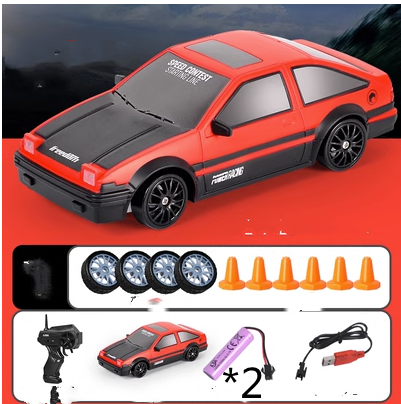 Experience Thrilling High-Speed Drifting with the 2.4G 4WD RC Drift Car - Perfect Gift for Kids!