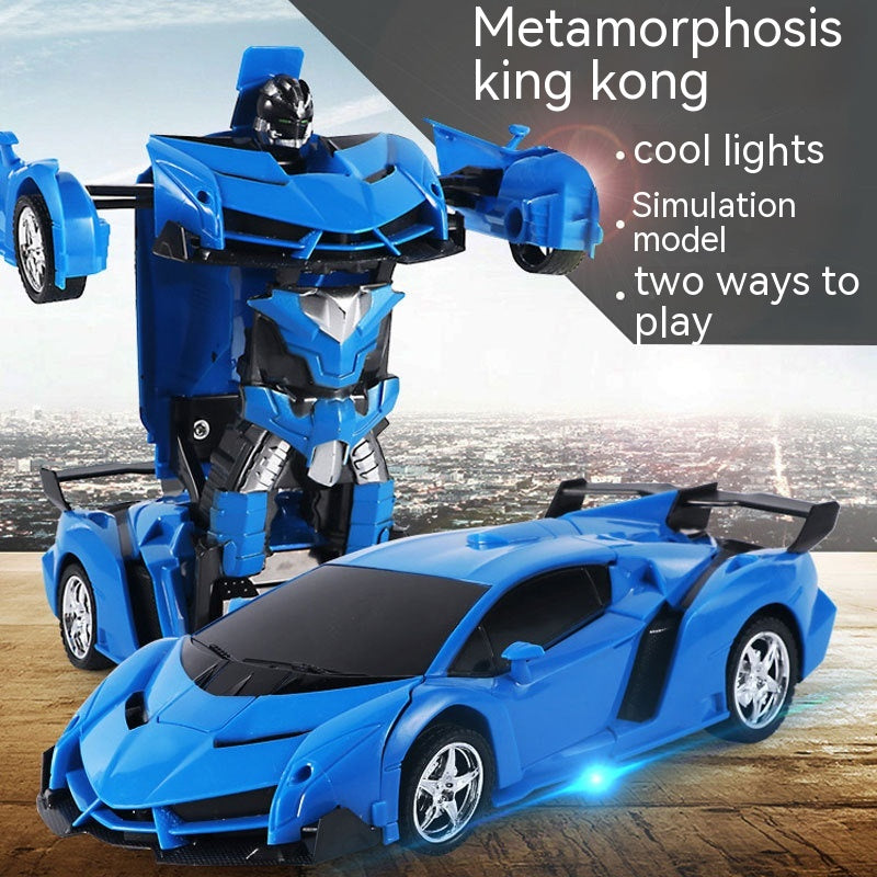 Transform Your Playtime with the One Click Deformation Remote Control Car - Fun and Interactive!