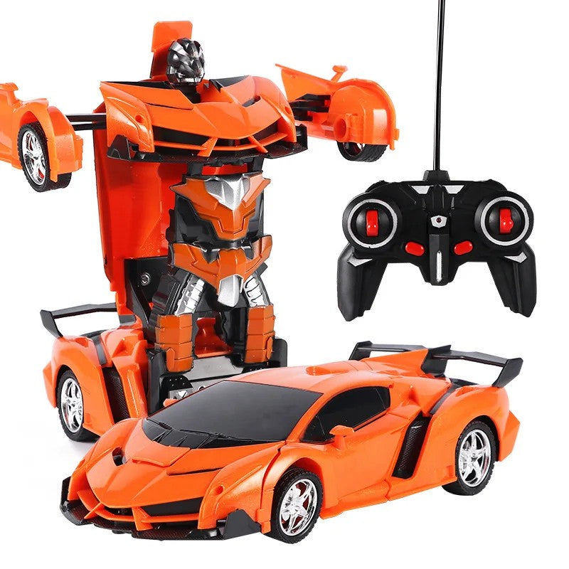 Transform Your Playtime with the One Click Deformation Remote Control Car - Fun and Interactive!