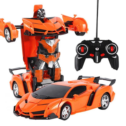 Transform Your Playtime with the One Click Deformation Remote Control Car - Fun and Interactive!
