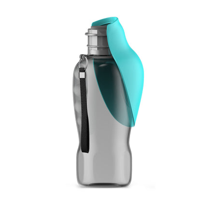 Portable 800Ml Dog Water Bottle - Leakproof & Foldable Bowl for Outdoor Adventures with Your Pet