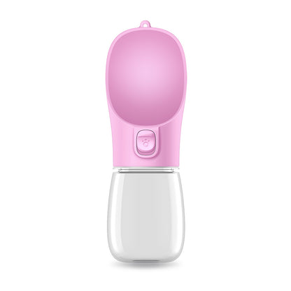 Portable 800Ml Dog Water Bottle - Leakproof & Foldable Bowl for Outdoor Adventures with Your Pet