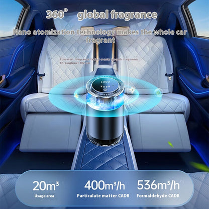 Elevate Your Drive with the Stylish Car Aromatherapy Diffuser - Fresh Scents for Every Journey!