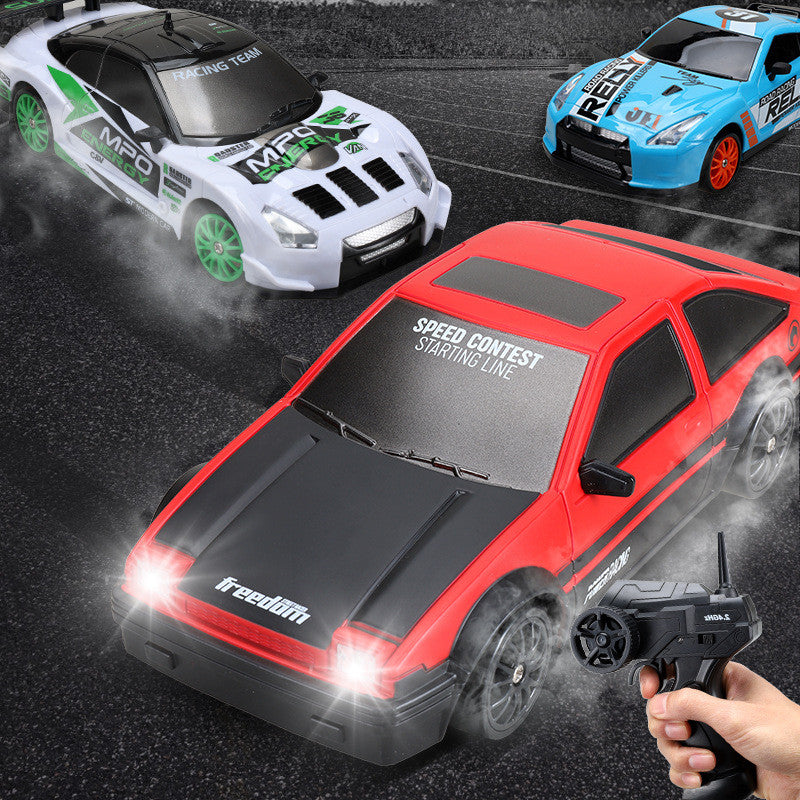 Experience Thrilling High-Speed Drifting with the 2.4G 4WD RC Drift Car - Perfect Gift for Kids!