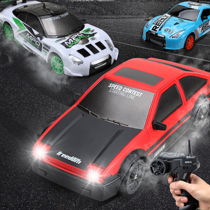 Experience Thrilling High-Speed Drifting with the 2.4G 4WD RC Drift Car - Perfect Gift for Kids!