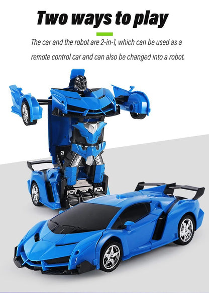 Transform Your Playtime with the One Click Deformation Remote Control Car - Fun and Interactive!